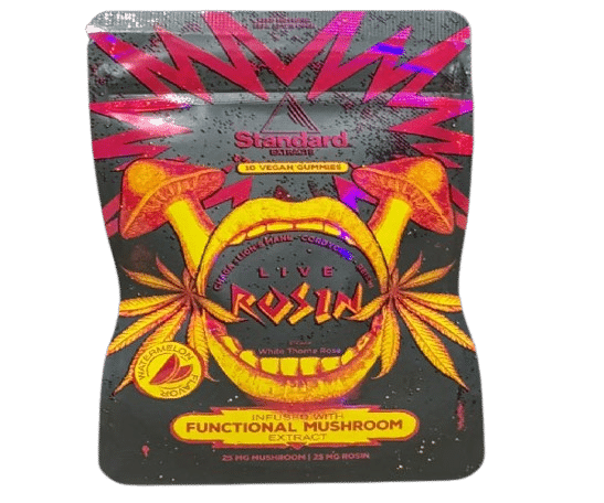 THCA Watermelon Live Rosin Gummies - 10 Gummies Per Pack