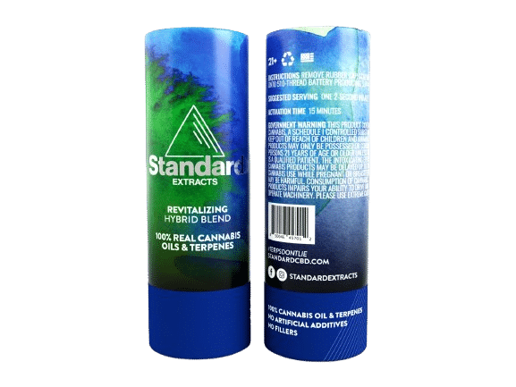 THC-A Blend Gold Vape Cartridge – 1g