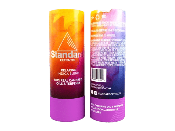 THC-A Blend Gold Vape Cartridge – 1g