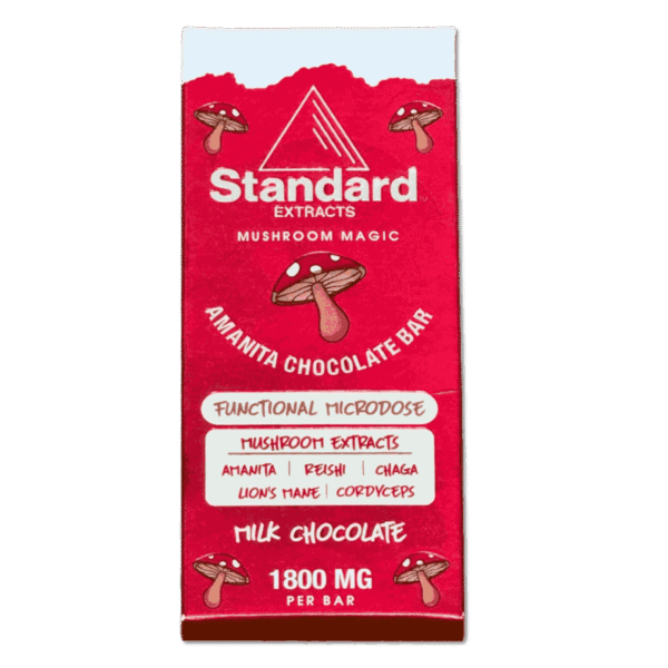 Amanita Muscaria Mushroom Chocolate Bar (1800 MG)